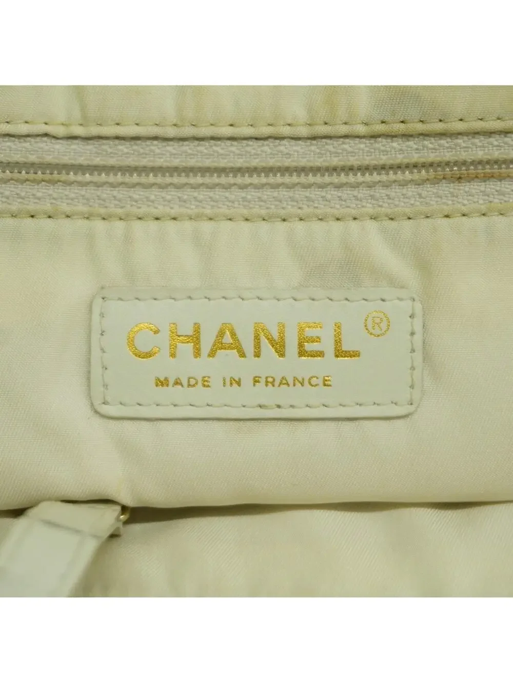 Chanel Front Zip Travel Line Tote Nylon #286342C43B